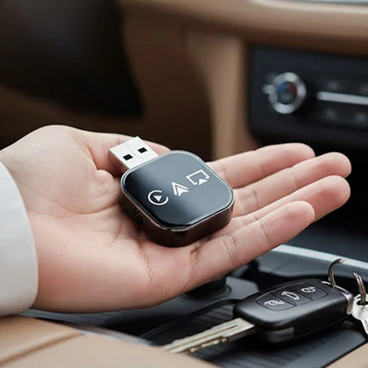 Wireless CarPlay Adapter am USB-Anschluss